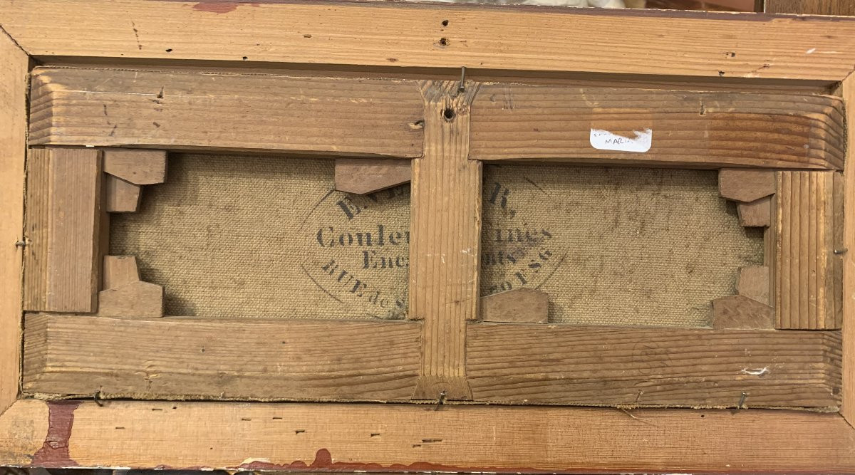 Scuola francese -Castellamare - Sorrento Capri- 1840 ca Napoli Corot-photo-1