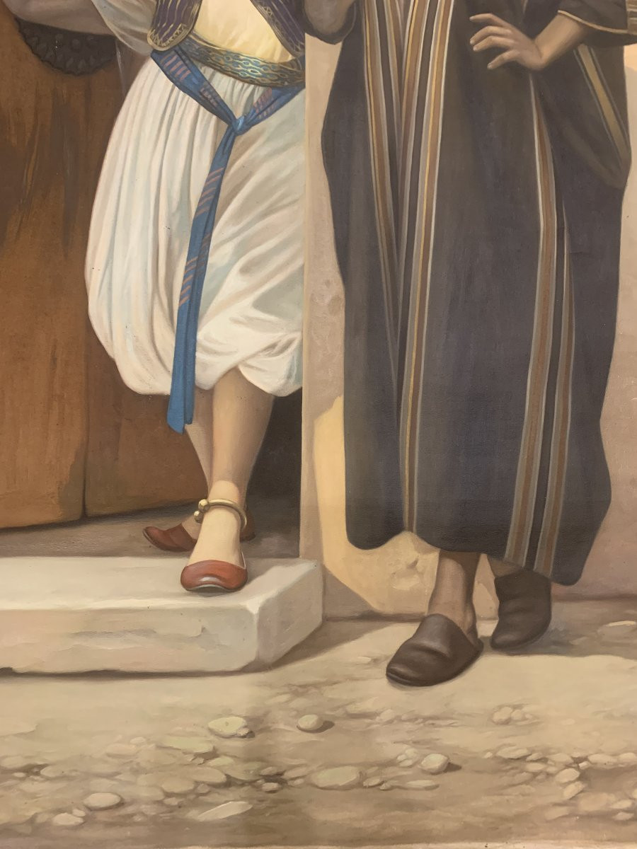 Yervant Chimchidian (1903 - 1975) - Soggetto orientalista-  1970  Armenia -photo-3