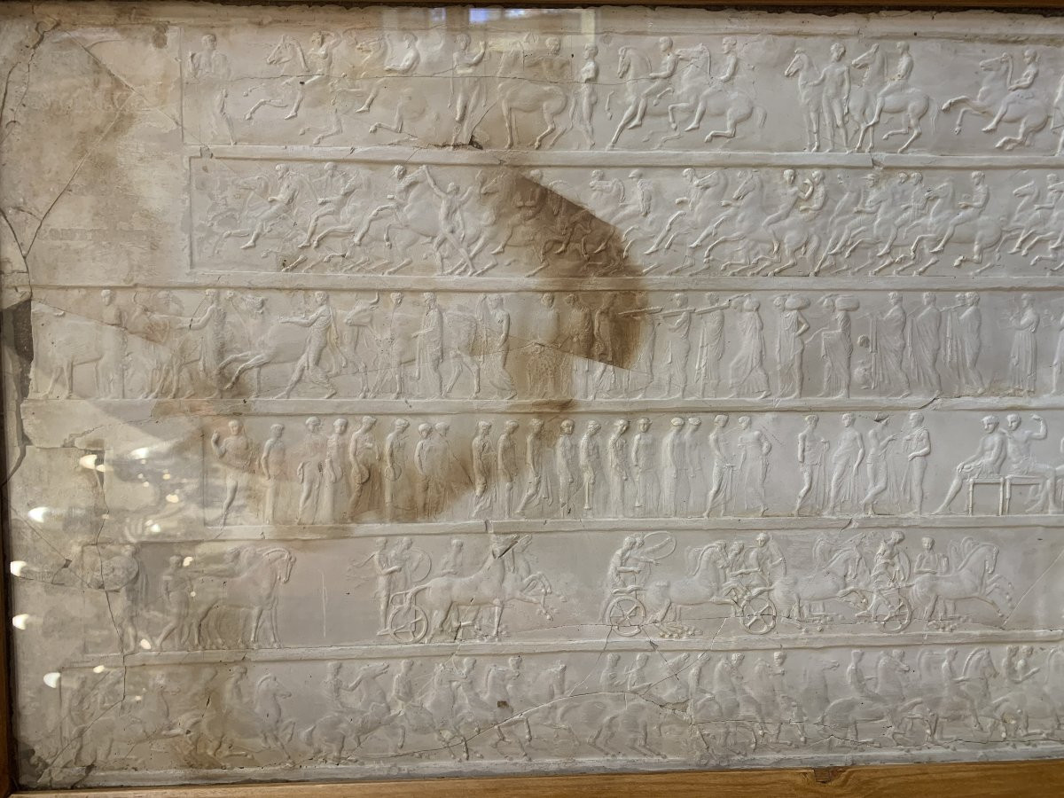John Henning ( 1771 1851) - Fregi del Partenone- gesso - Inghilterra Grecia Atene Elgin Londra -photo-2