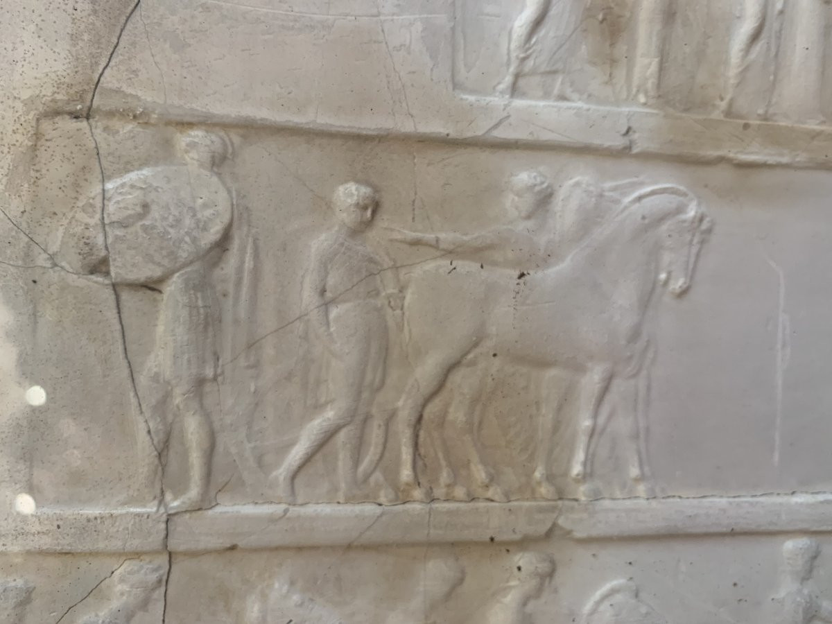 John Henning ( 1771 1851) - Fregi del Partenone- gesso - Inghilterra Grecia Atene Elgin Londra -photo-3