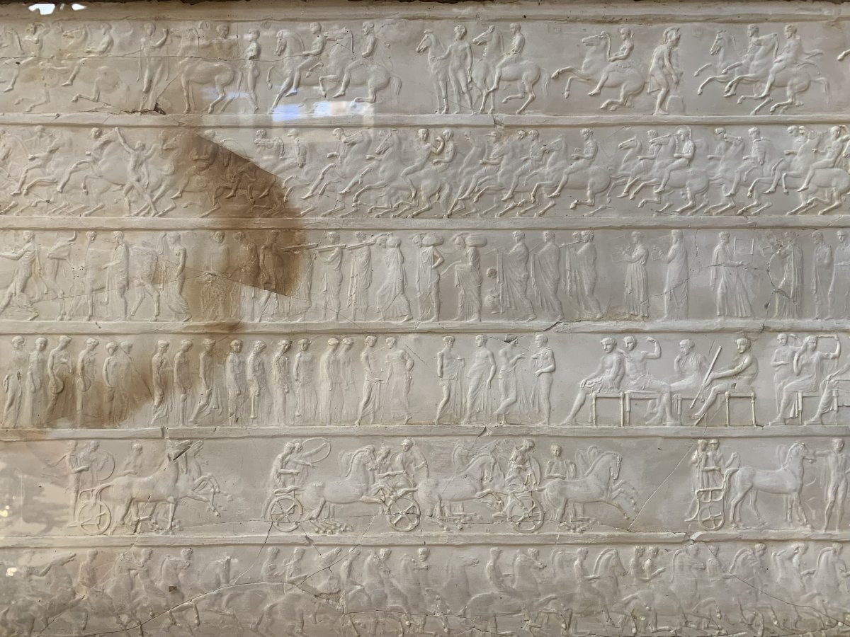 John Henning ( 1771 1851) - Fregi del Partenone- gesso - Inghilterra Grecia Atene Elgin Londra -photo-4