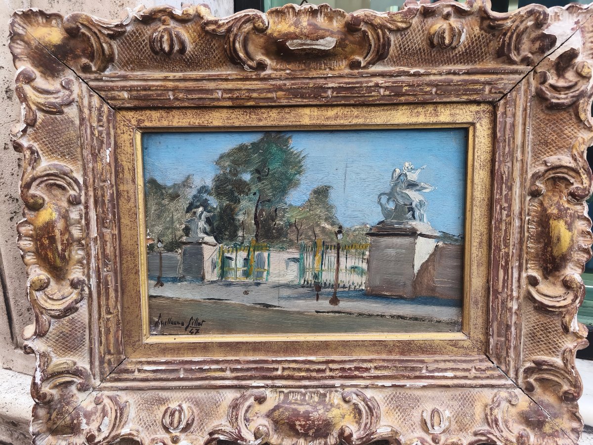 L'entrée du jardin des Tuileries