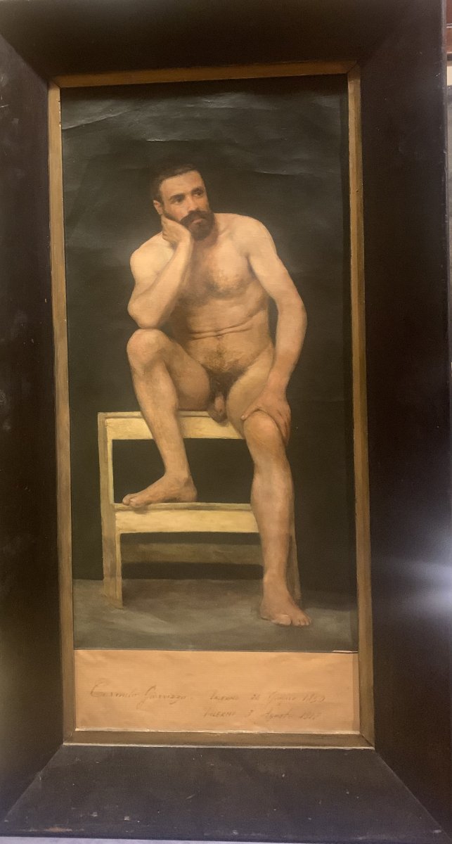 Accademia di nudo Maschile - Giarrizzo- XIX s. - Palermo - uomo-photo-2