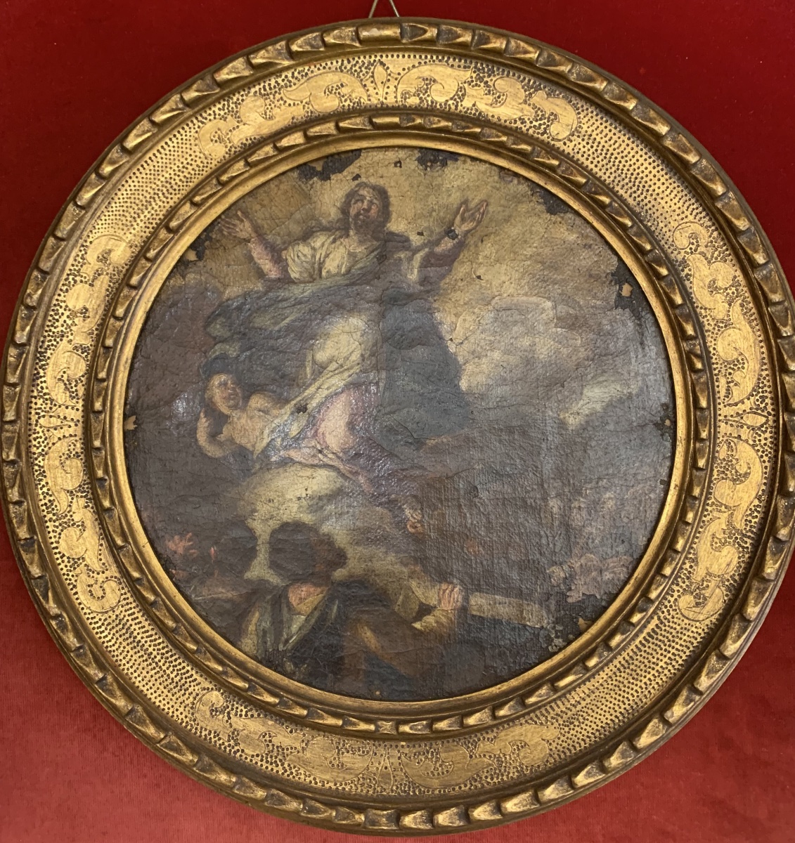 scuola napoletana- 6 dipinti della vita di Cristo- XVIII secolo- Italia Napoli-photo-4