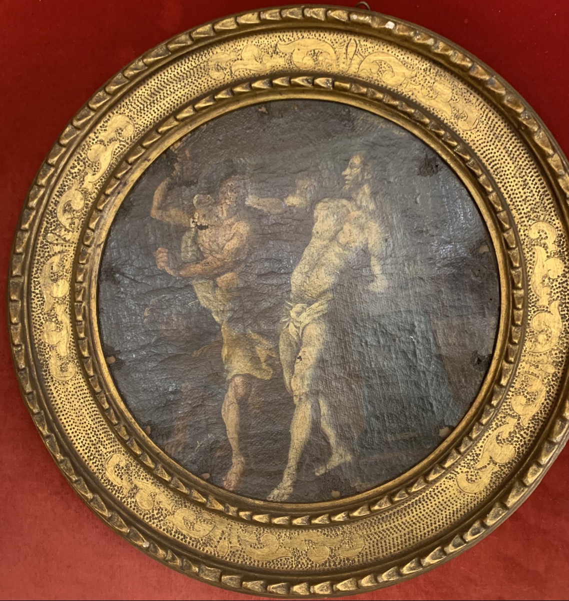scuola napoletana- 6 dipinti della vita di Cristo- XVIII secolo- Italia Napoli-photo-4