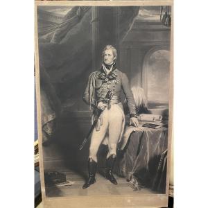 S.Cousin  -Sir Martin Archer Shee - Ritratto del Generale inglese Sir Thomas Munro, Inghilterra