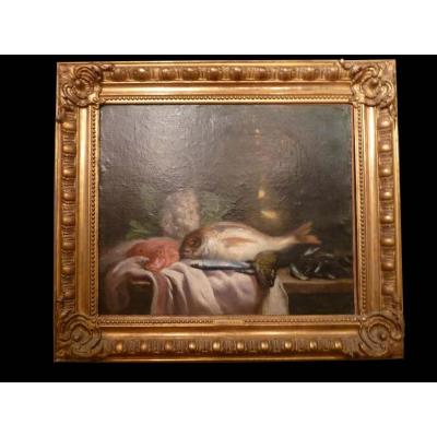 Oil Painting Of Joseph Bail