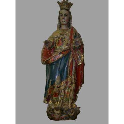 Vierge Polychrome
