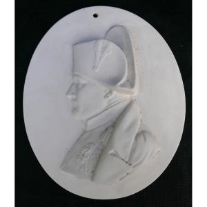 Napoleon I Biscuit Porcelain From Saint Genou, Indre, 20th Century