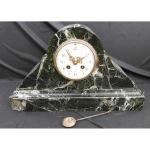 20th Century Art Deco Marble Clock
