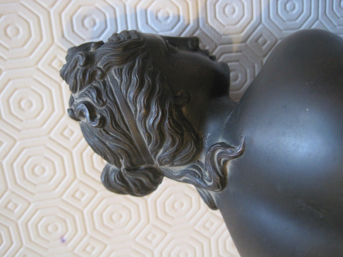 Scultura in bronzo della Venere Accovacciata,  Italia, 19mo secolo-photo-3