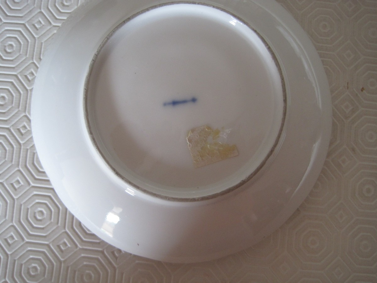Tazza e piattino "trembleuse in porcellana, con scene di caccia, Berlino fine 18mo secolo-photo-2