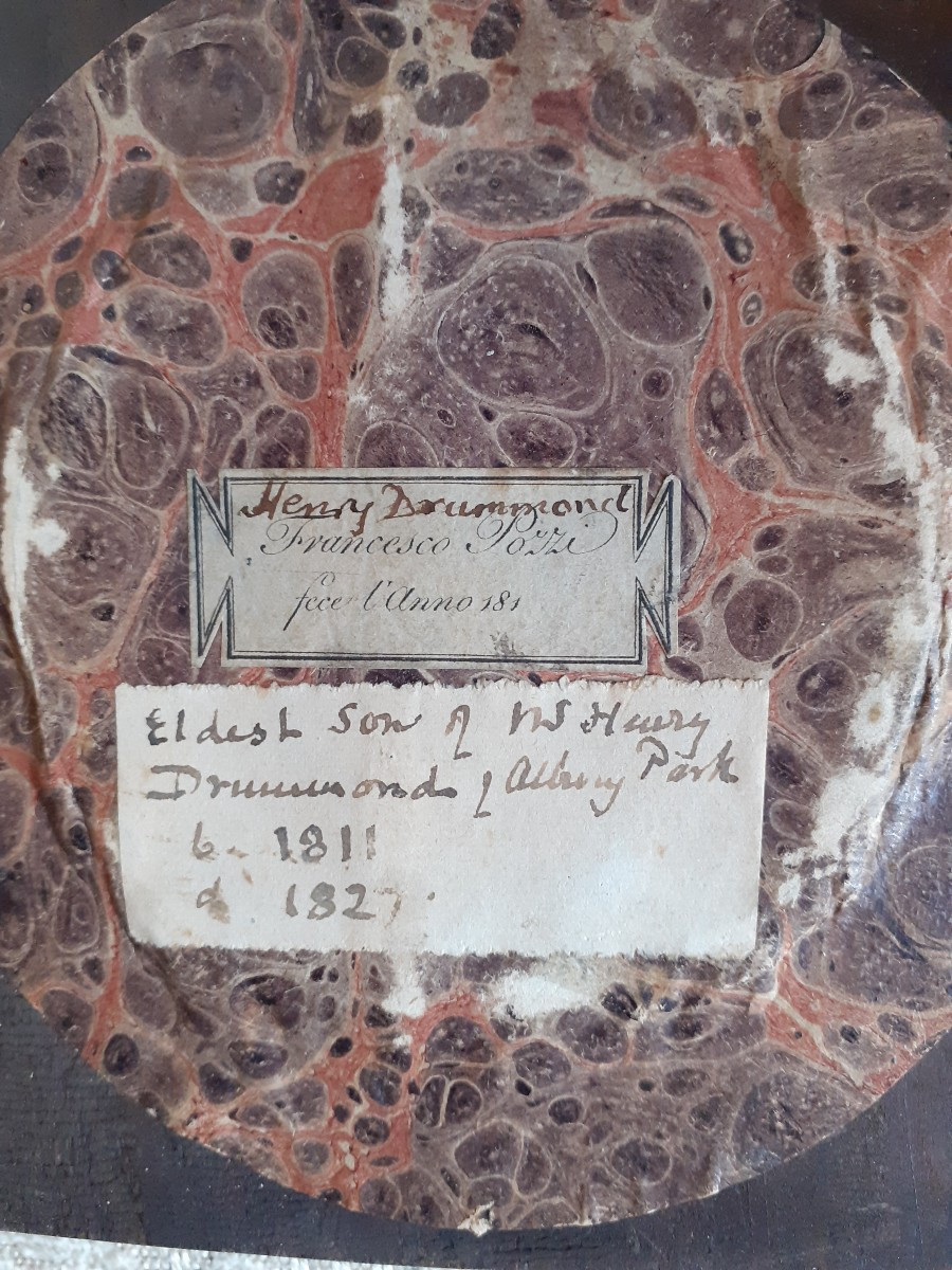 Coppia di profili in cera di Francesco Pozzi, Italia, 19mo secolo-photo-1