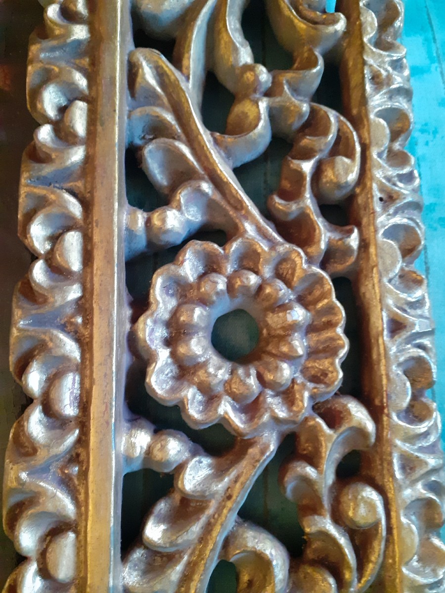 Scuola  spagnola o sud-americana,  olio su tela,  Madonna e Bambino,  Sc, XIX secolo-photo-2