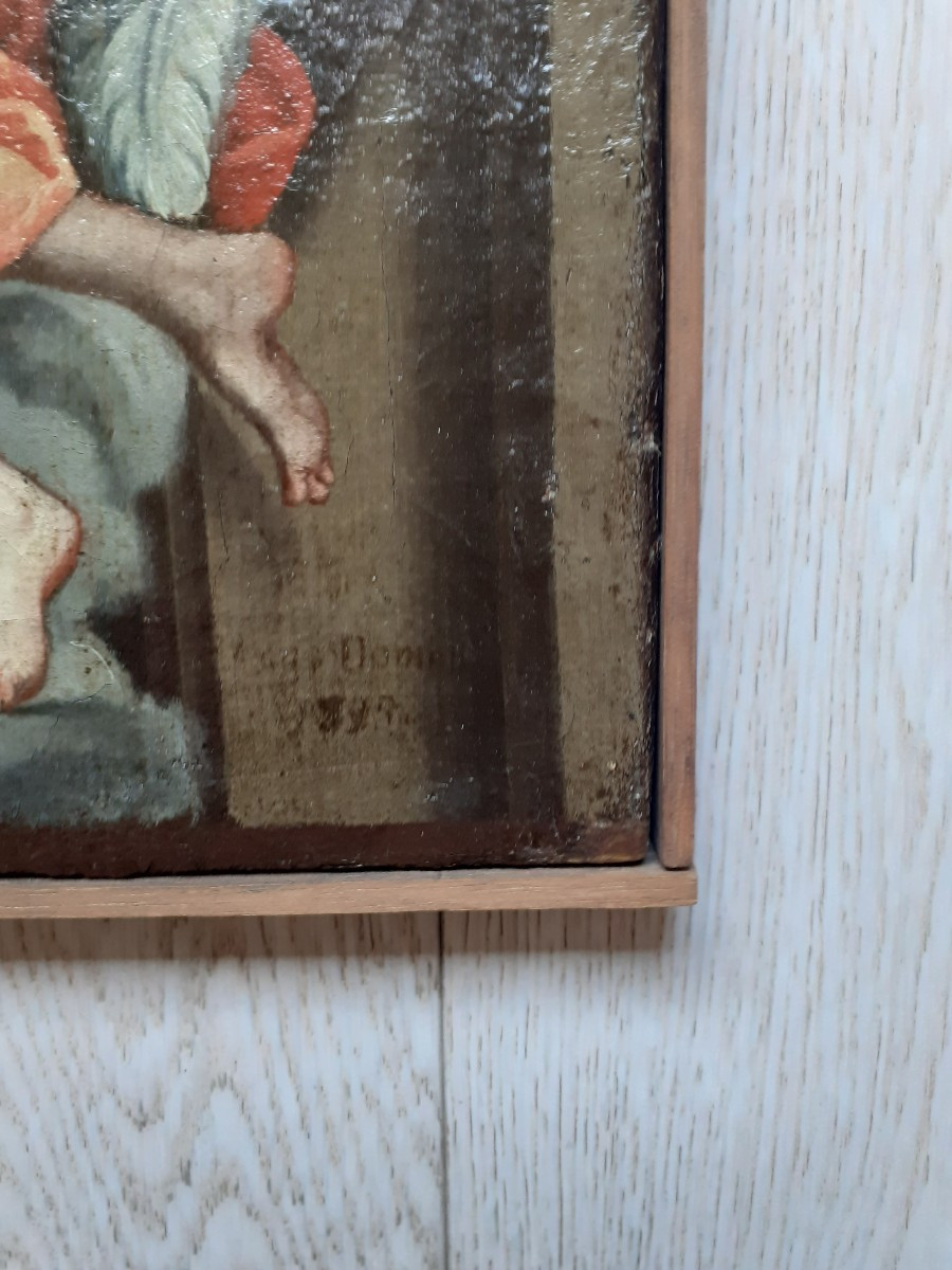 Scuola italiana, San Francesco di Paola, olio su tela, XVIII secolo-photo-4