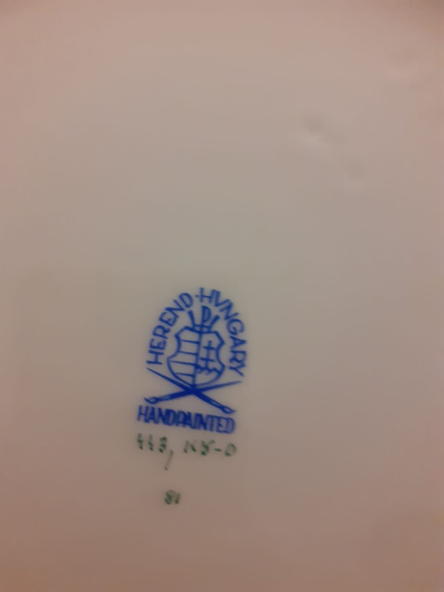 Servizio in porcellana Herend per 12, anni '50-'60-photo-4