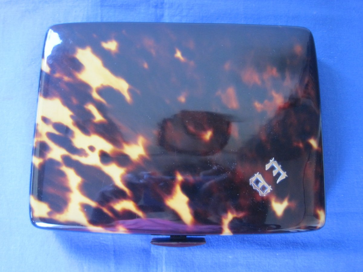 Minaudière En écaille, Art Deco -photo-1