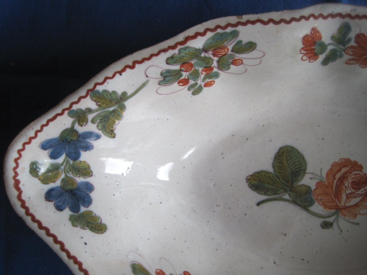 Salsiera in maiolica, Nord Italia (Bassano)  XVIII secolo-photo-2