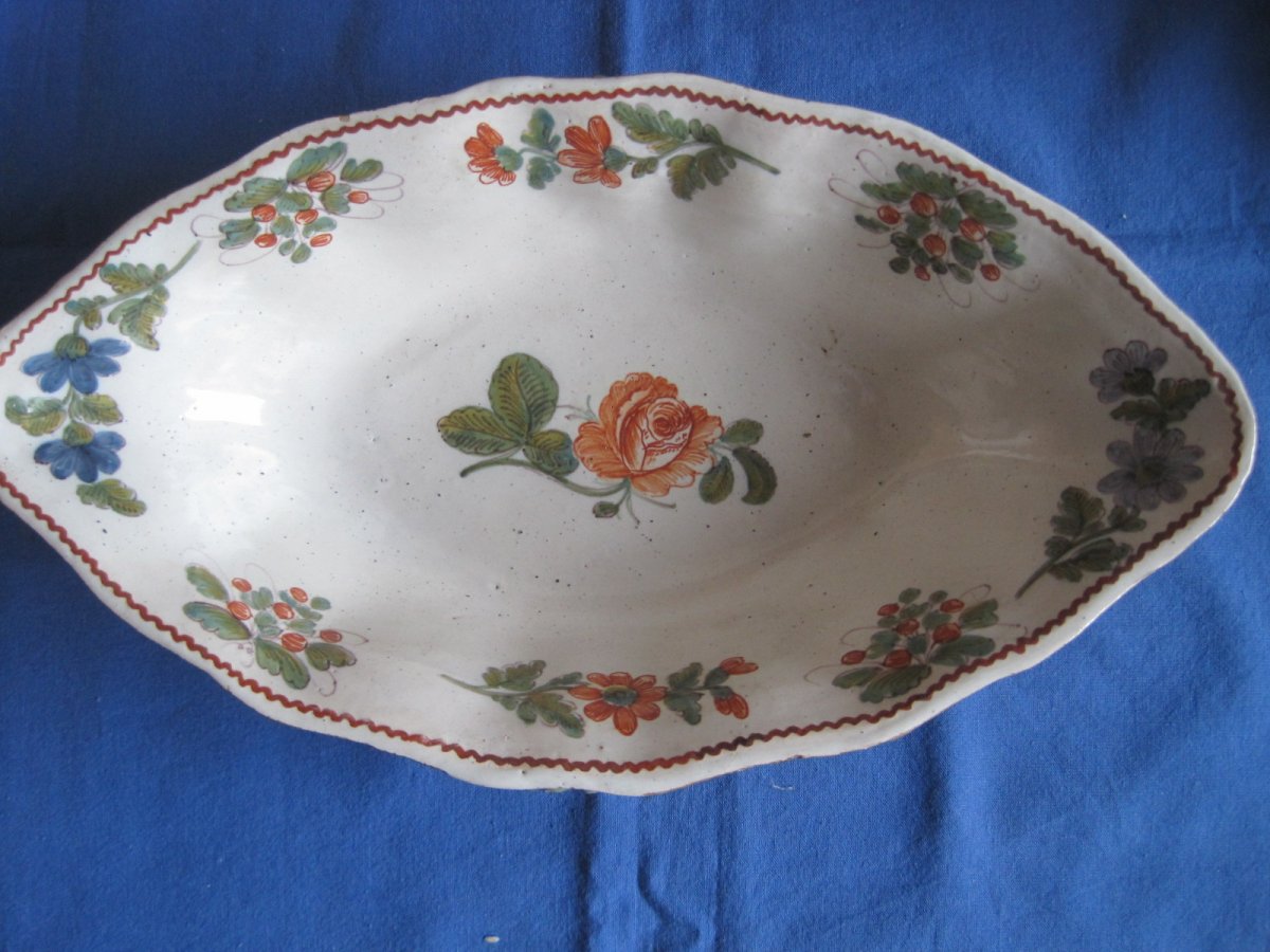 Salsiera in maiolica, Nord Italia (Bassano)  XVIII secolo