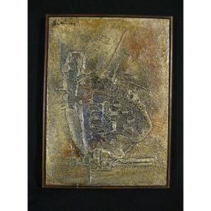 Vahé Hékimian (1915-1997) - Abstract Composition - Signed, Located And Dated