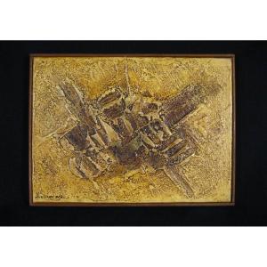 Vahé Hékimian (1915-1997) - Abstract Composition - Signed, Located And Dated