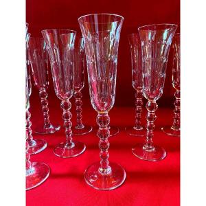 Saint-louis Bubble Champagne Flutes