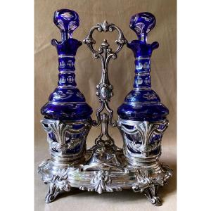 Silver Oil And Vinegar Pot