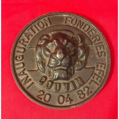 Lion Efel Plaque