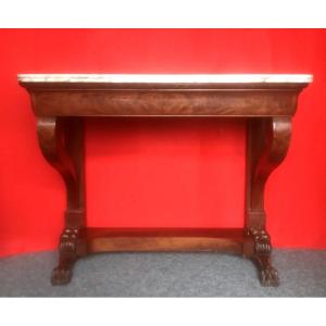 Empire Mahogany Console