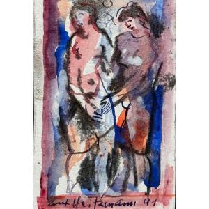 Heitzmann Antoine, 20th Century Alsatian Artist (1910-1998)