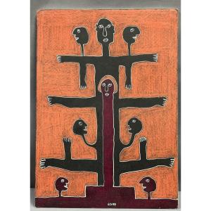 Sendrey Gérard Born In Bègles In 1928. These Works Are In Museums In France And Switzerland
