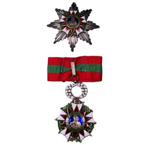 Military Medal: Grand Officer's Set Of The Order Of Bokassa