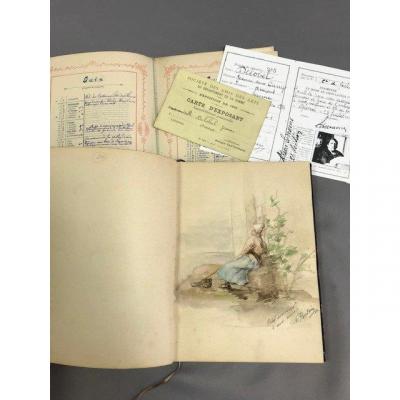 Watercolors, India Inks, Poetry, Sweet Little Words