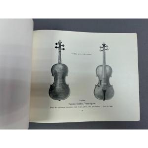 Musical Instrument Violin Book: Alte Geigen Hamma And Co. Stuttgart