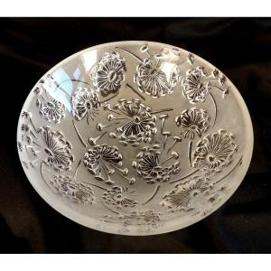 Large Lalique France Bowl "bucolique"