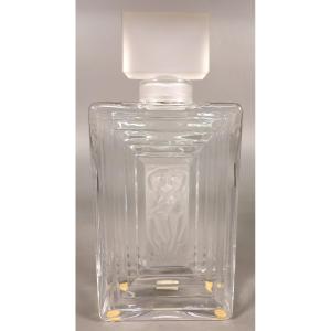 Crystal Perfume Bottle, "duncan" Model No. 3 - By Lalique France