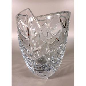 Large Crystal Vase