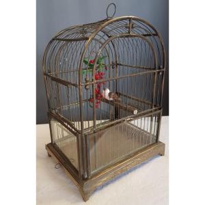 Birdcage - Napoleon III Period In Brass