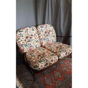 Two-seater Sofa - Windsor Model - By Lucian Ercolani For Ercol
