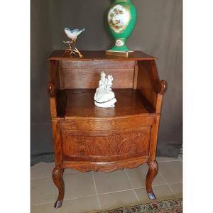 Chayere Or Cathedra In Oak Late 18th