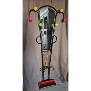 Roger Ferraud Metal Coat Rack -- 1950s - 1960s Period