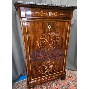 Charles X Secretary In Rosewood - 19th Century -