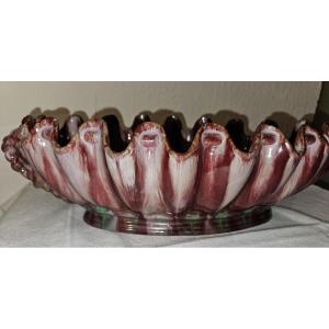 Ceramic Planter Or Cooler By Clément Massier (1844 - 1917)