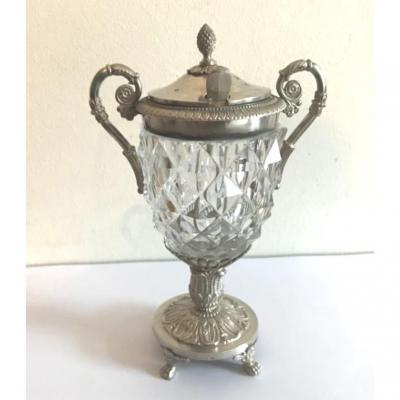 Silver Mustard - Crystal - Old Man's Mark 1819-1838 -paris