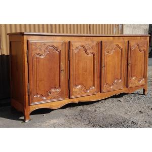 Sideboard In Cherry Louis XV Style, XX Period