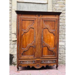 Beautiful Lorraine Oak Cabinet From The 18th Century