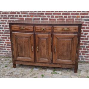 Oak Sideboard, 19th Century Restoration Period 