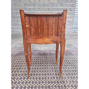 A Louis XV Style Provincial Walnut Snack Table, Dating From The 18th Century. 
