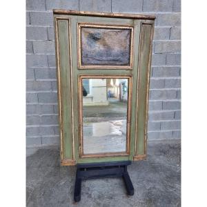 Louis XVI Period Trumeau, 18th Century – Painting And Mirror