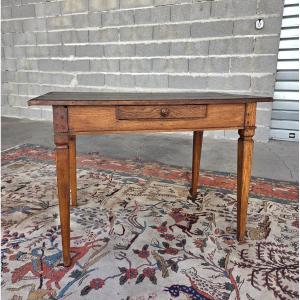 Middle Table, Oak. Directoire, Late 18th, Early 19th Century